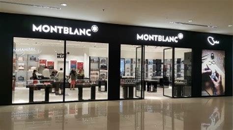 mont blanc outlet store.